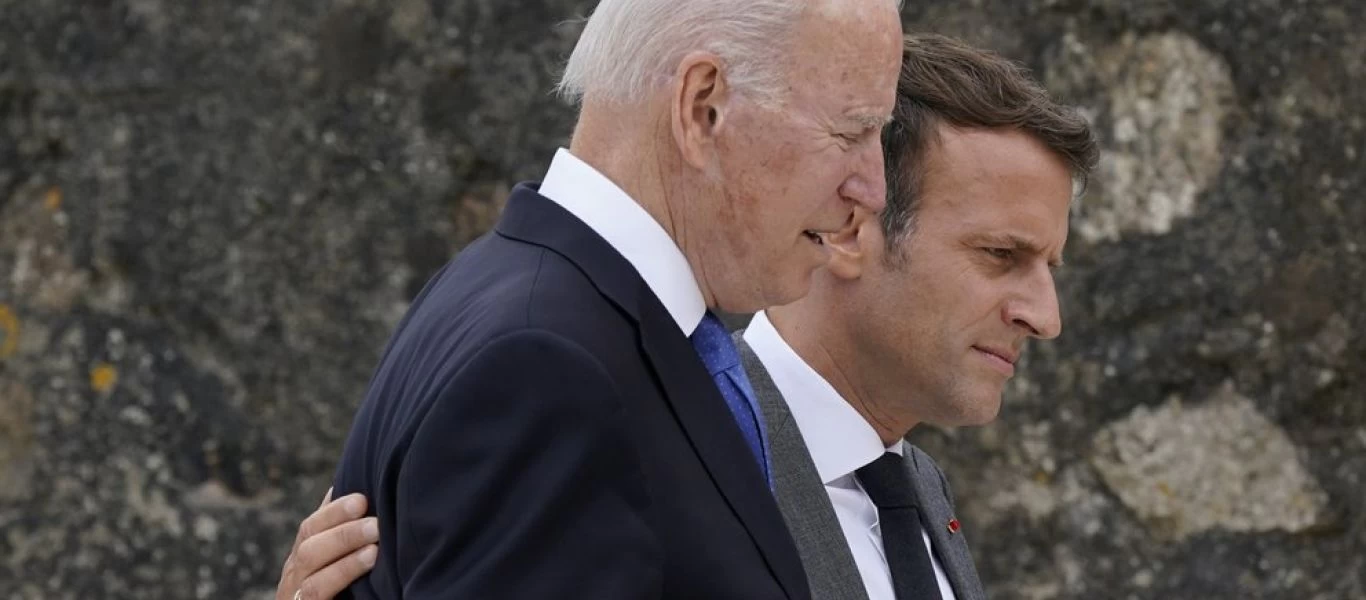 AUKUS: Τηλεφωνική συνδιάλεξη Μακρόν-Μπάιντεν τις επόμενες ημέρες - «Αίτημα για διευκρινίσεις» θα διατυπώσει ο Μακρόν